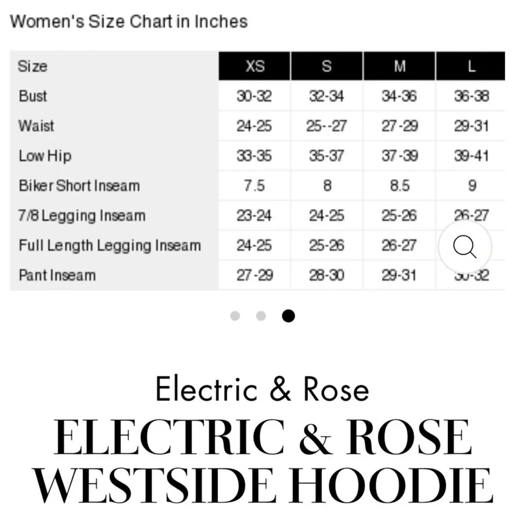 ELECTRIC & ROSE WESTSIDE HOODIE COTTON BLEND FULL ZIP SIZE XS - Picture 8 of 9